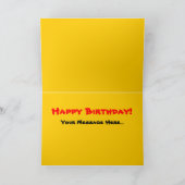 『キッズ・イエロー・ディガー』 カード (内部)