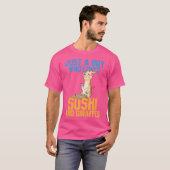 キッズ・キリン・アニメ・ギフト Tシャツ (正面フル)