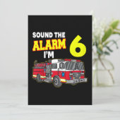 『キッズ・サウンド・アラームim 6 Kids Fire Track Fire Fighter』 シーズンカード (スタンド正面)