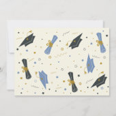 キッズ·スクール卒業写真 招待状 (裏面)