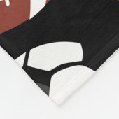 キッズ·スポはっきりしたーツ フリースブランケット (角)