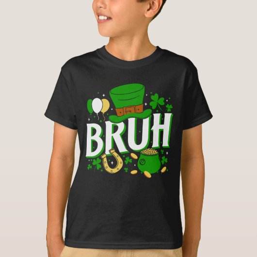 キッズ セントパトリックデー Tシャツ (正面)