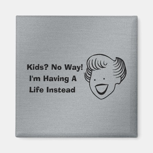 キッズ・ノー・ウェイ マグネット (正面)