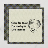 キッズ・ノー・ウェイ 招待状 (正面/裏面)