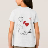 キッズ ハッピー ニューイヤー Tシャツ (裏面)
