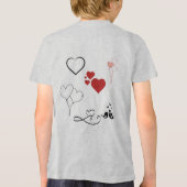 キッズ ハッピー ニューイヤー Tシャツ (裏面)