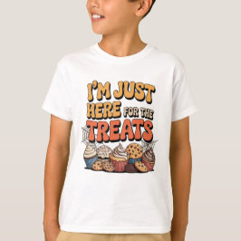 キッズ ハロウィン トリート レトロTシャツ Tシャツ