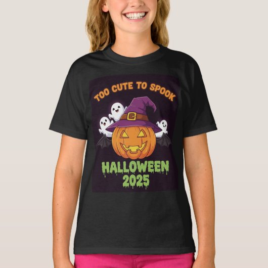 キッズ ハロウィンTシャツ Tシャツ (正面)