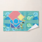 キッズ バスタオルセット (ハンドタオル)