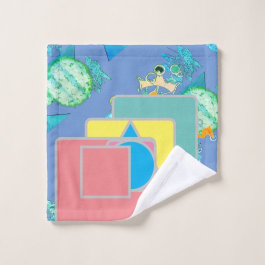 キッズ バスタオルセット (ウォッシュタオル)