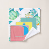 キッズ バスタオルセット (ウォッシュタオル)