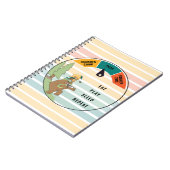 キッズ ビーバー スネーク オポッサム キャンプ ダイアリー ノートブック (左側)