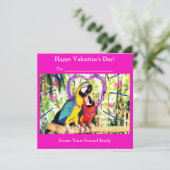 キッズ ファンキー クラスルーム バレンタイン ラブ パロッツ シーズンカード (スタンド正面)