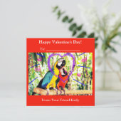 キッズ ファンキー クラスルーム バレンタイン ラブ パロッツ シーズンカード (スタンド正面)