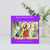 キッズ ファンキー クラスルーム バレンタイン ラブ パロッツ シーズンカード (スタンド正面)