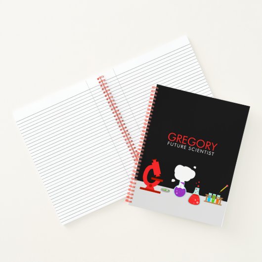 キッズ・フューチャー・サイエンティスト ノートブック (内部)