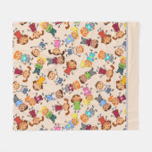 キッズ フリースブランケット (正面(横))