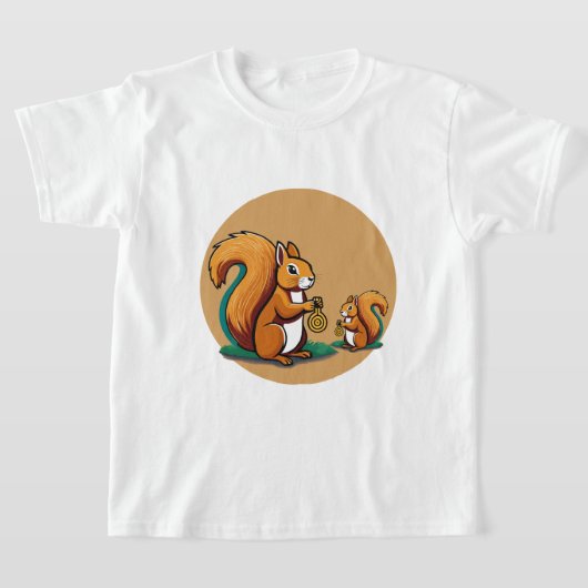 キッズ、ベビーシャツ、ベビースタイル、バニーデザイン布 Tシャツ (レイダウン)