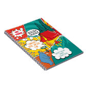 キッズ・ポップアート・サマーキャンプ ノートブック (右側)