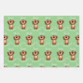 『キッズ·ライオン·ローパーソナライズされたソーム』 ラッピングペーパーシート (正面3)