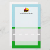 キッズ·建築·ダンプトラック 便箋 (正面/裏面)