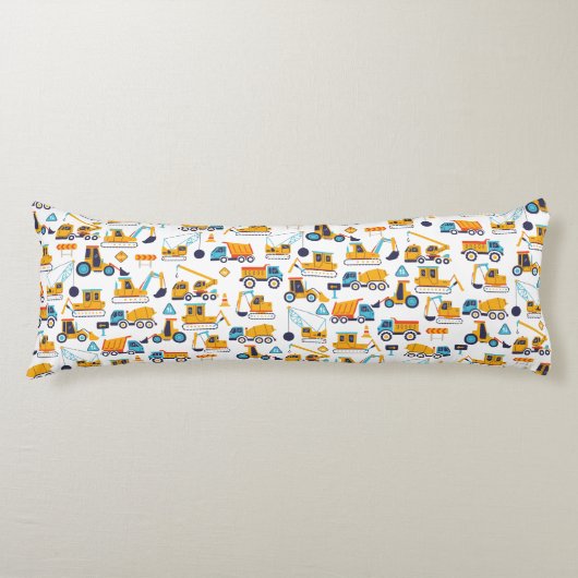 キッズ・建築・ダンプ・トラックの車種 ボディピロー (正面)