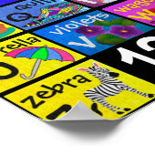 キッズABC ポスター (角)