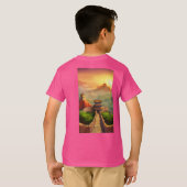 キッズdigine tシャツ (裏面フル)