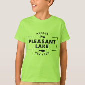 キッズHANESタグレスTシャツ Tシャツ (正面)