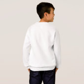 キッズHanes ComfortBlend®スウェットシャツ Tシャツ (裏面フル)