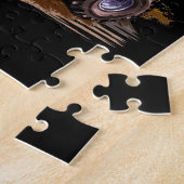 キッズIクラッシュハートモンスタートラックバレンタインデー ジグソーパズル (側面)