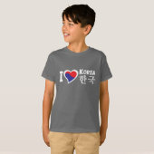 キッズIハートTシャツ Tシャツ (正面フル)
