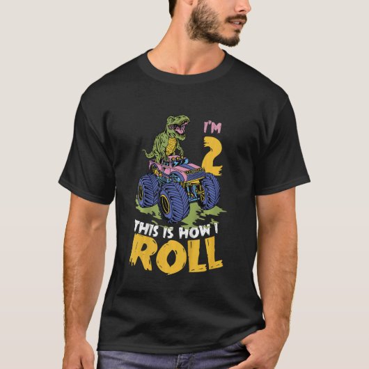 キッズI'm 2 I'm I's How I Monster Truck 2nd Bi Tシャツ (正面)