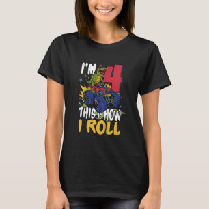 キッズI'm 4 Kid's Monster Truck転がの方法はこれだ Tシャツ