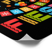 キッズIts私の最初のフェスタ誕生日メキシコCinco De ポスター (角)