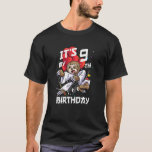 キッズIts私の9誕生日9歳のスロース空手B Tシャツ<br><div class="desc">キッズは私の9誕生日9歳のスロース空手誕生日。</div>