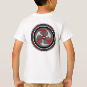 キッズSBMA長袖パフォーマンスシャツ Tシャツ (裏面)