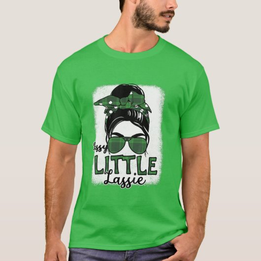 キッズSt patricks dayギフトキュートベビー幼児サッシー Tシャツ (正面)