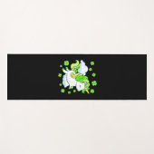 キッズSt patricks dayユニコーンガールズトドラーシャーロック ヨガマット (正面(横))