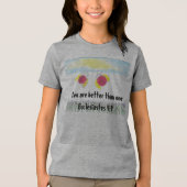 キッズTシャツの友達及び自信 トライブレンドＴシャツ (正面)