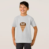 キッズTシャツアッシュグラスバルーン Tシャツ (正面フル)