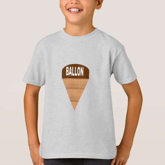 キッズTシャツアッシュグラスバルーン Tシャツ (正面)