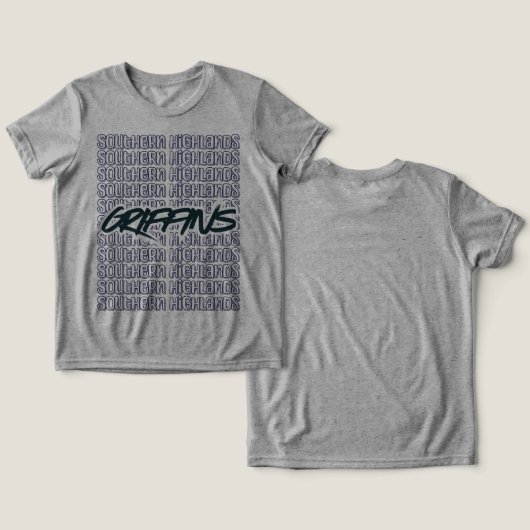キッズTシャツ トライブレンドＴシャツ (デザイン正面&裏面)