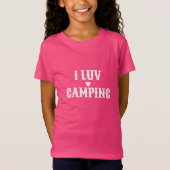 キッズTシャツIキャンLoveピング Tシャツ (正面)