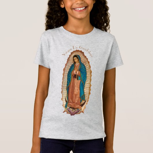 キッズTシャツVirgen De Guadalupe tシャツ (正面)