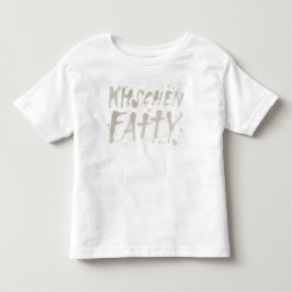 キッチェンふとっちょ・グレイジー・ロゴ・トッドラーTシャツ トドラーTシャツ