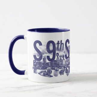 キッチェンふとっちょS 9th St Mug Deli Blue マグカップ