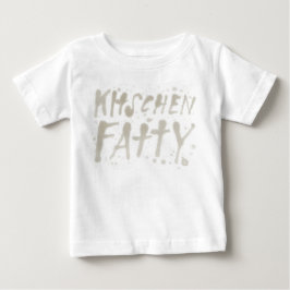 キッチェン脂肪脂ロゴベビーTシャツ ベビーTシャツ