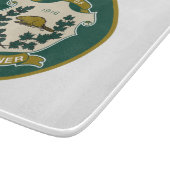 キッチナー国旗（オンタリオ州、カナダ） カッティングボード (角)