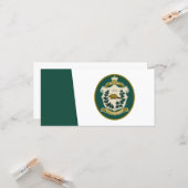 キッチナー国旗（オンタリオ州、カナダ） カード (正面/裏面インサイチュ)